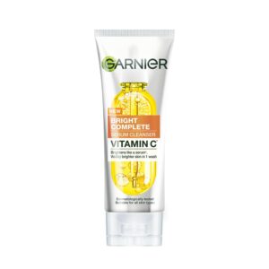 garnier 2 in 1 vitamin c serum facewash